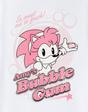 White Sonic the Hedgehog Amy's Bubblegum T-Shirt, Image 2 of 6