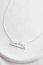 Silver Sterling Silver Snow Capped Mountain Necklace, Image 4 of 4