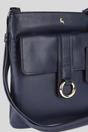 Navy 'Heaven' Real Leather Cross Body Bag, Image 2 of 4