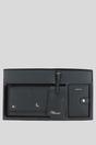 Black 'Wise Tour' Real Leather Gift Travel Set, Image 1 of 5