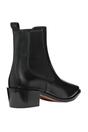 Black Leather Ankle Boots, Image 2 of 4