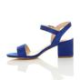 Royal Blue AJVANI Royal Blue Mid Block Heel Strappy Sandals, Image 3 of 6