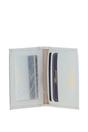 Grey Elegant Real Leather Card Holder & Key Ring Set, Image 3 of 5