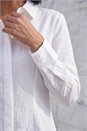 Ivory  Dusk Textured Seam Detail Shirt, Image 4 of 4