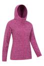 Raspberry Lleyn II Melange Full Zip Hoodie, Image 4 of 4