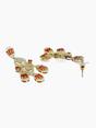 Gold AVANT-GARDE PARIS Gold Geometric Chandelier Statement Earrings, Image 2 of 3
