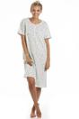 Aqua Camille Lingerie Aqua Floral Print Nightdress, Image 2 of 5