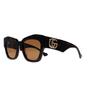 Brown Gucci Brown Cat Eye Tortoise Brown GG1422S, Image 2 of 4