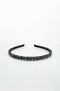 Navy Two Tone Crystal Headband, Image 3 of 4