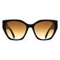 Black Cat Eye Shiny Black and Havana Brown Gradient Zenith, Image 1 of 3