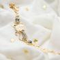 Silver Adjustable Kitten Cat Zircon Bracelet, Image 2 of 3