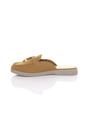 Camel AJVANI Camel Flat Slip On Open Back Loafers Mules, Image 3 of 4