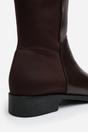 Dark Brown 'Diem' Over Тhe Knee Pull On Boots, Image 4 of 6