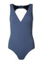 Blue Maggie Mesh Lined One Piece Swimsuit, Image 2 of 2