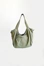 Green Double Pockets Crossbody Bag, Image 3 of 4