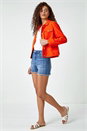 ORANGE Stretch Pocket Detail Jacket, Image 4 of 5