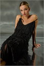 Black Dusk Frill Stretch Maxi Dress, Image 7 of 8