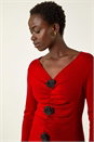 Red Rose Front Knit Top, Image 1 of 5
