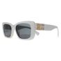 White Miu Miu White Rectangle White Dark Grey MU07YS, Image 2 of 5
