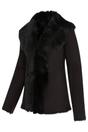 Black Infinity Leather Black Sheep Toscana Shearling Leather Jacket, Image 2 of 7