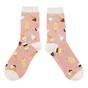 Pink Ice Cream Socks | Novelty Bamboo Gift Socks, Image 2 of 3