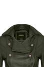 Green Womens Gothic Victorian Coat-Accra, Image 4 of 4