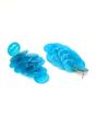 Blue AVANT-GARDE PARIS Blue Natural Shell Disc Cascade Drop Earrings, Image 2 of 3