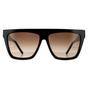 Black Hugo Boss Black Square Shiny Black Brown Gradient 90041091, Image 1 of 6