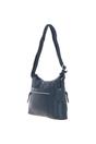 Navy 'Milano' Real Leather Essentials Crossbody Bag, Image 2 of 3