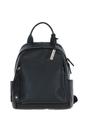 Black 'Lusso Legato' Real Leather Backpack, Image 1 of 4