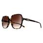 Brown Michael Kors Brown Square Dark Tortoise Brown Gradient MK2196U Jasper, Image 2 of 4