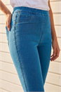 Denim Shape Enhance Stretch Crop Jeggings, Image 4 of 4