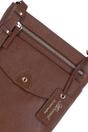 Tan 'Five CB' Real Leather Cross Body Bag, Image 2 of 5