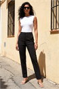 Black Long Slim Trouser, Image 1 of 4