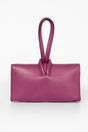 Bordeaux Italian Leather Wristlet Clutch Bag, Image 4 of 4