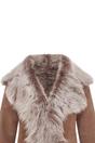 Taupe Sheep Toscana Shearling Leather Jacket, Image 5 of 6