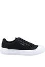 Black Cheery 12A Canvas Trainers, Image 2 of 4