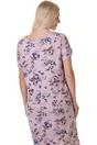 Mauve Camille Lingerie Mauve Lightweight Floral Print Nightdress, Image 3 of 5
