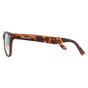 Brown Montana Brown Rectangle Matte Turtle Brown Rubbertouch Gold Pink Sunglasses, Image 3 of 4