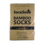 Beige 4 Pack Bamboo No Show Invisible Socks for Wo, Image 4 of 4
