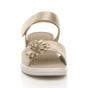 Gold AJVANI Gold Comfort Touch Close Sandals, Image 6 of 6