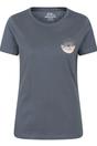 Navy Blue Keswick Chest Print TShirt, Image 1 of 5