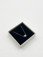 Silver Small Heart Necklace in Silver - Gift Boxed, Image 2 of 5