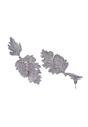 Blue Diva Leaf Shaped Drop Earrings, Image 3 of 5