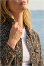 Chocolate Animal Print Jacket, Image 3 of 4