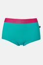 Teal Pack of Three "Amusements" Cotton Hipster Boxer Briefs, Image 3 of 8