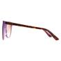 Brown Round Tortoise Milky Purple Brown CK18509S, Image 3 of 4