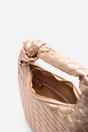 Gold Aura Classic Woven Hobo Bag, Image 5 of 6