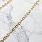 Gold Coffee Bean Necklace Luxe, Image 4 of 4