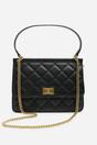 Black Arisbeth Quilted Cross Body Shoulder Bag, Image 1 of 6